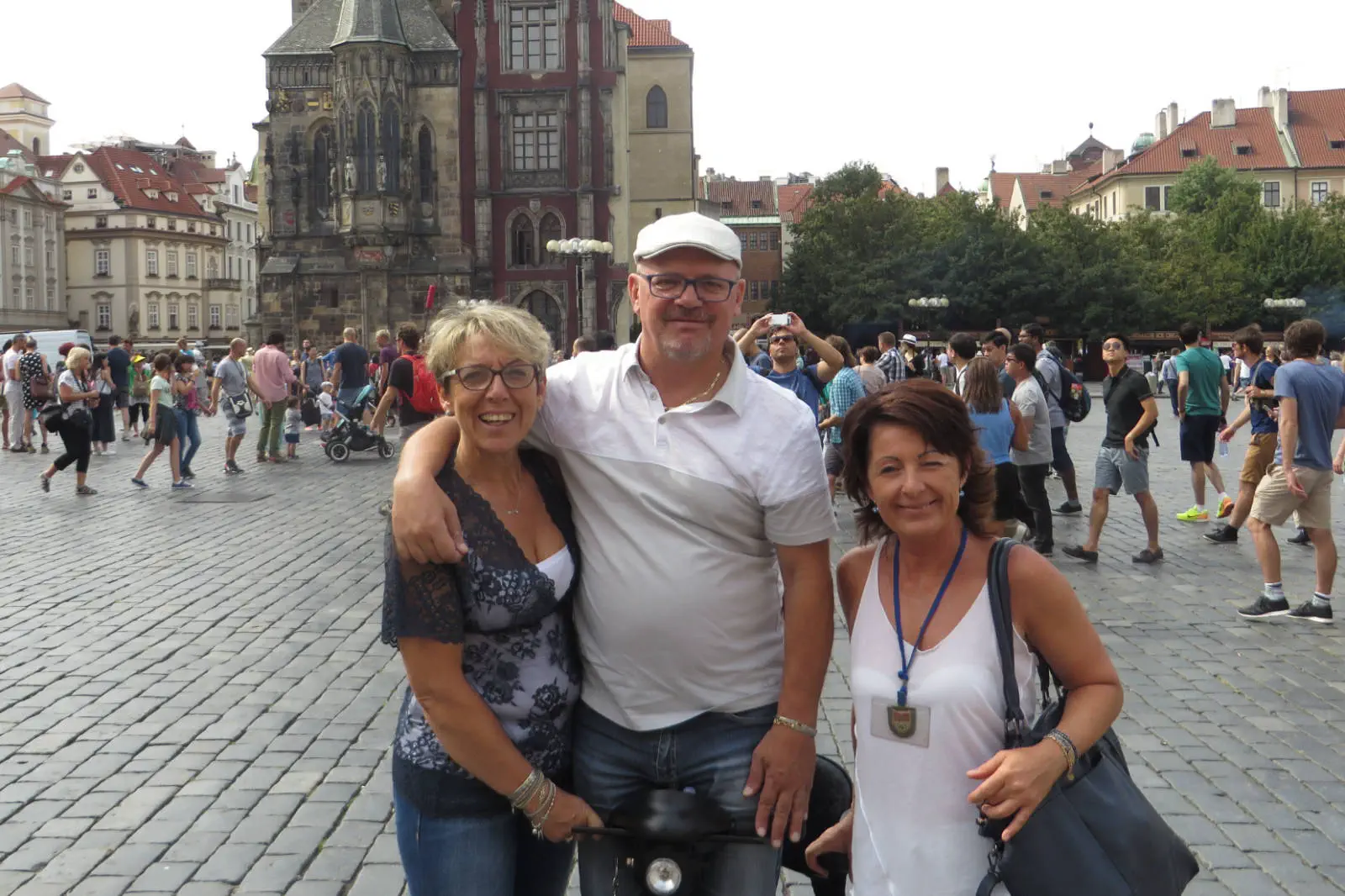 Turisti v Praze